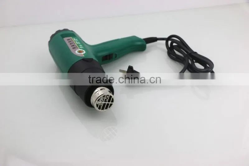 1600W hot gun for wrapping car temperature with good price