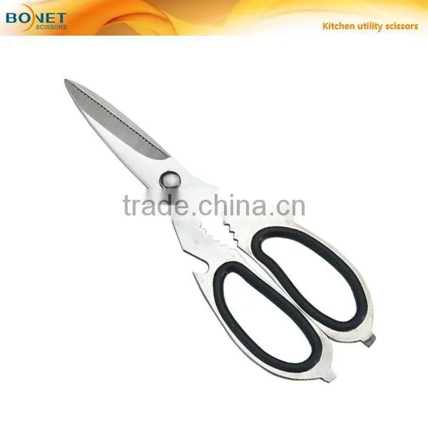 S53014 8" Useful Black handle ideal kitchen scissors
