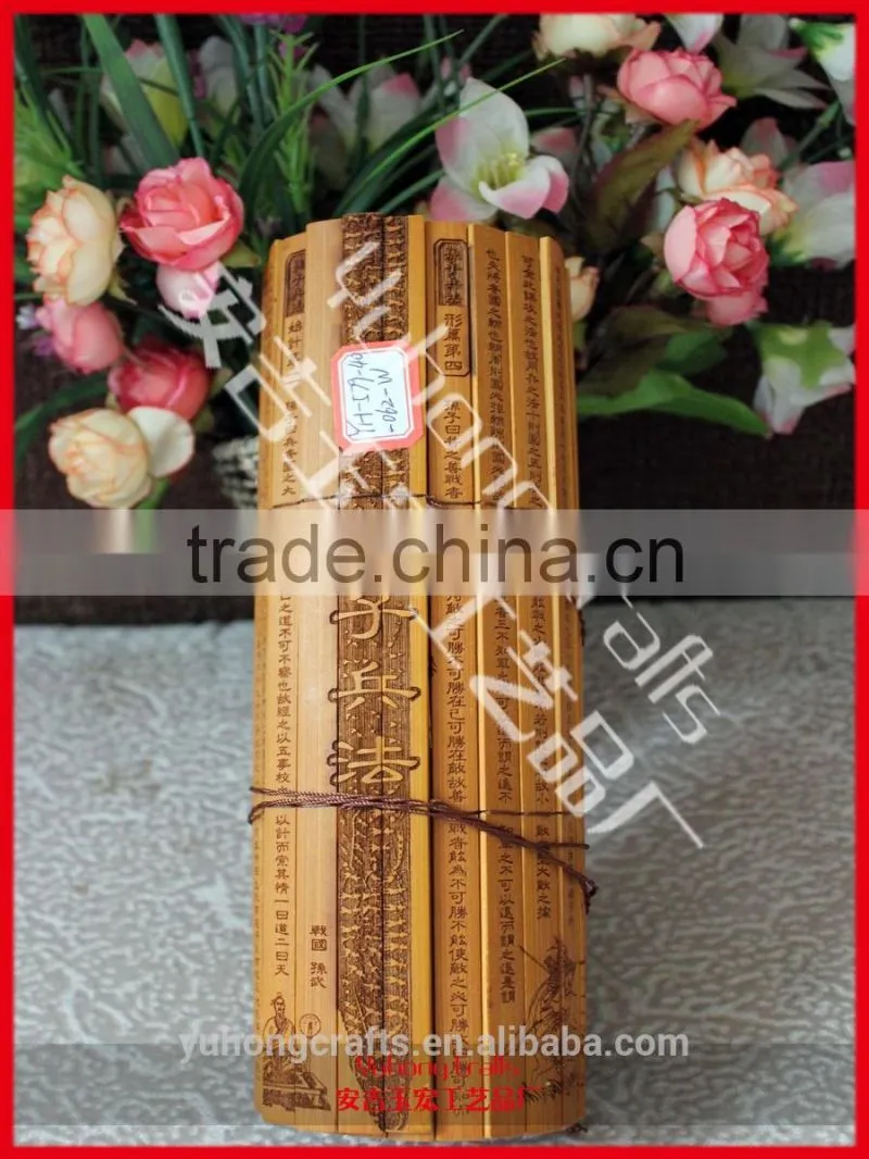 Nature handmade crafts bamboo slips