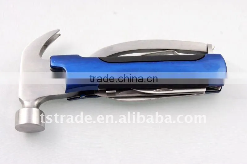 2014 Promotion new design stainless steel hammer household and outdoor multi hammer