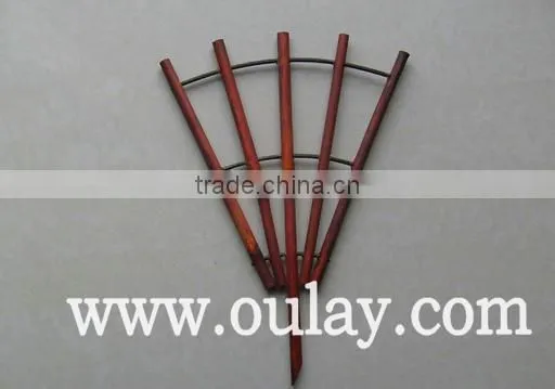 u hoop bamboo trellis/bamboo u hoop garden poles