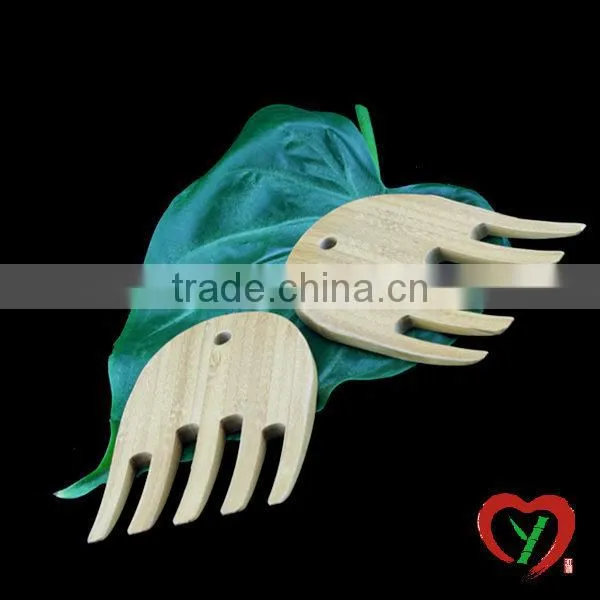 useful bamboo salad server