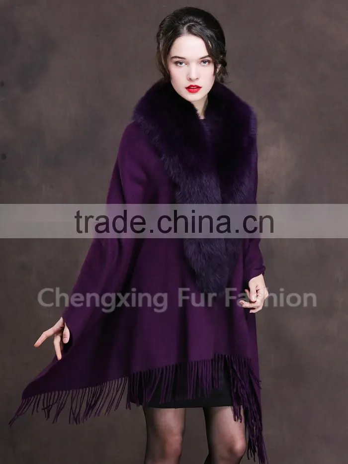 CX-B-P-18A Ladies Latest Wool & Cashmere Shawls and Scarves Pashmina