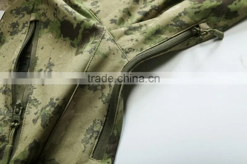 2017 Hot Sale Camo Wholesale Softshell Jacket