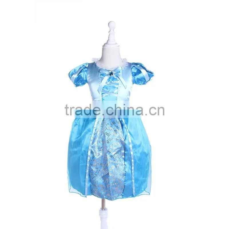 Fashion Anna Costume Dress Princess and simple design anna superman costumes