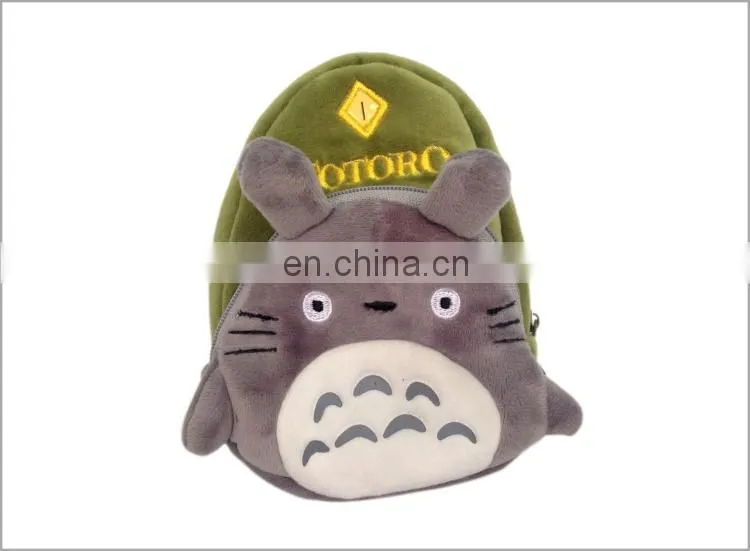 3D Plush Soft Cartoon Animal Cat Kids Backpack