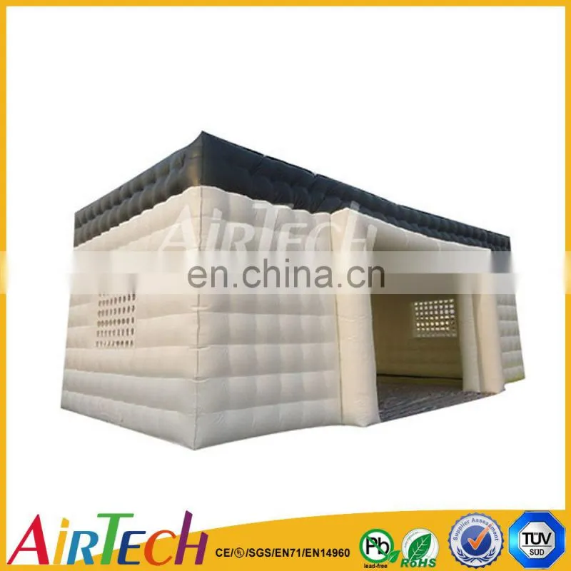 Outdoor fashion PVC cube tent for party from airtech