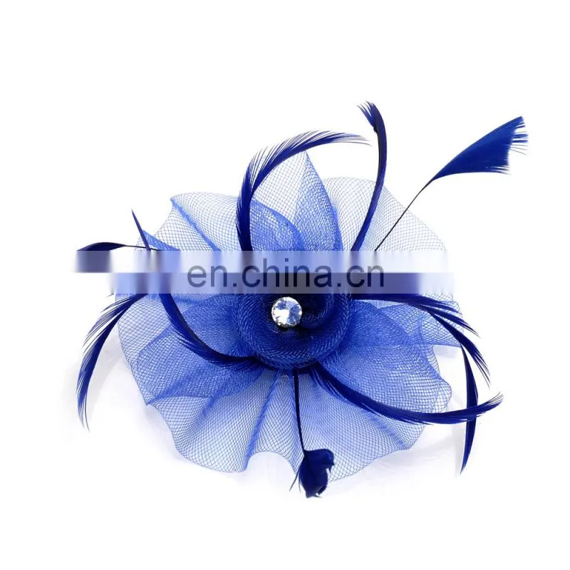 Women Wedding Bridal Headpiece Wedding Hats Fascinator Ladies Wholesale Make Church Hats Wedding Hair Accessories Hair Accessory