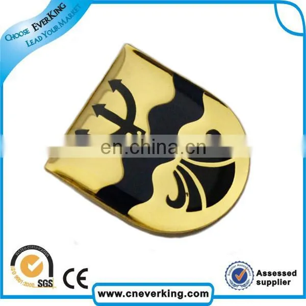 OEM soft enamel badge custom metal material lapel pin