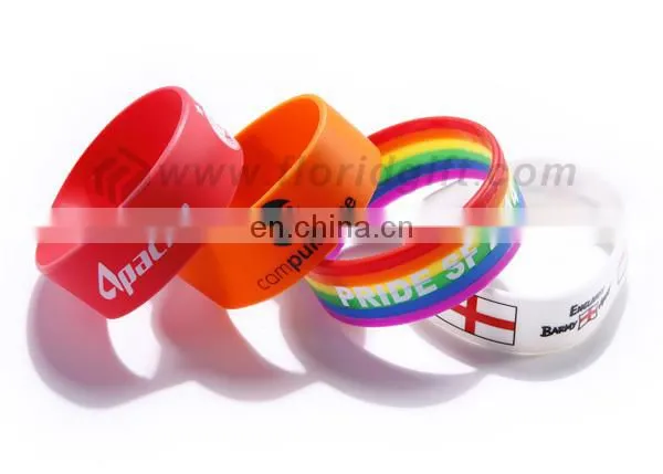Hot sale Support Custom colors new silicone sports wirst bands