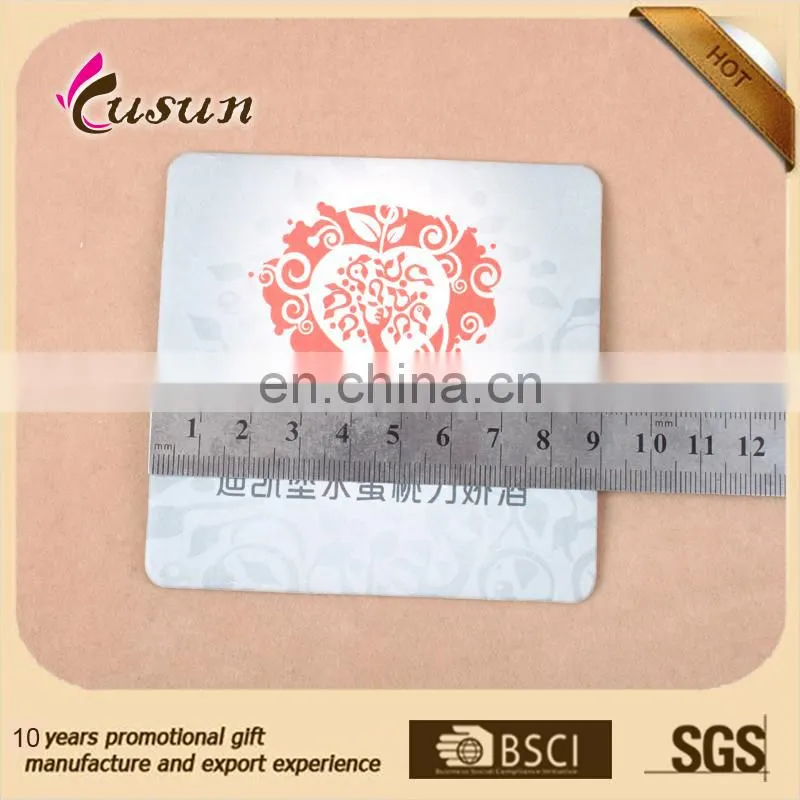 China supplier promotional customized paper coaster
