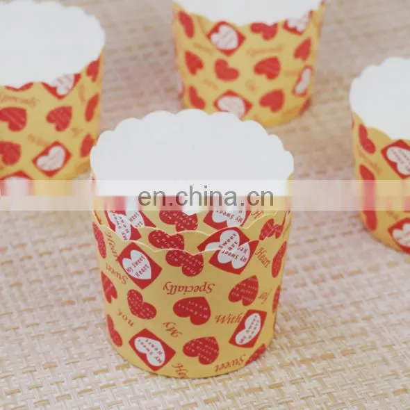 Custom printed ice cream paper cups baking paper cups