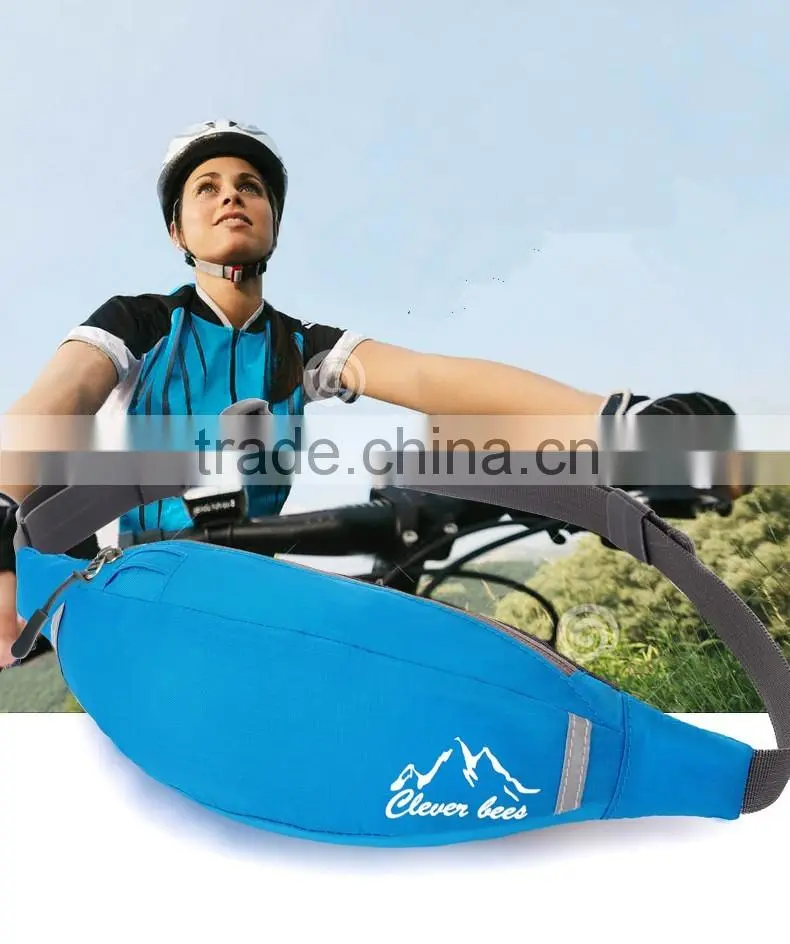 Water Resistance Nylon Runners Belt Waist Pouch Waist Pack