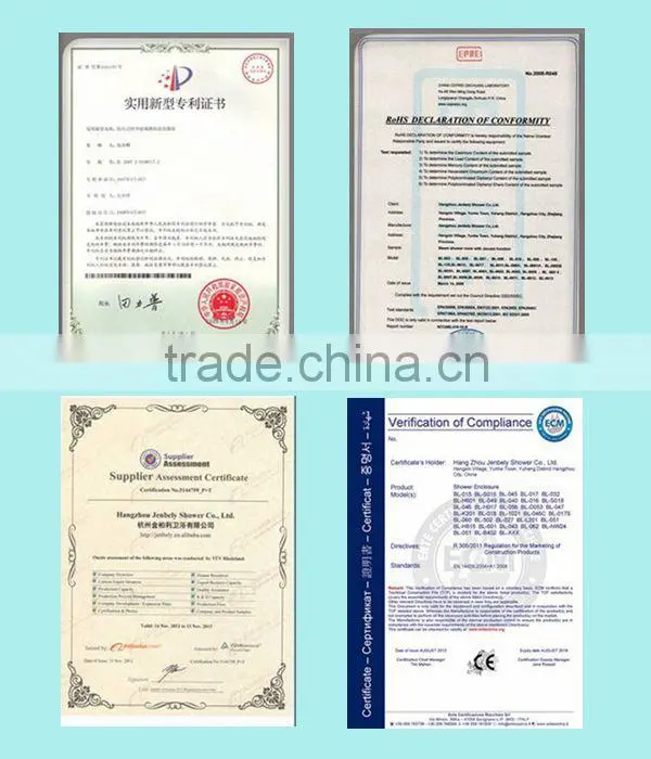 6/8/10mm Multi Dimension shower screen(CE)