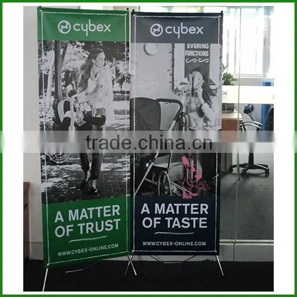 Exhibiton display stand, X banner stand for advertising D-0108