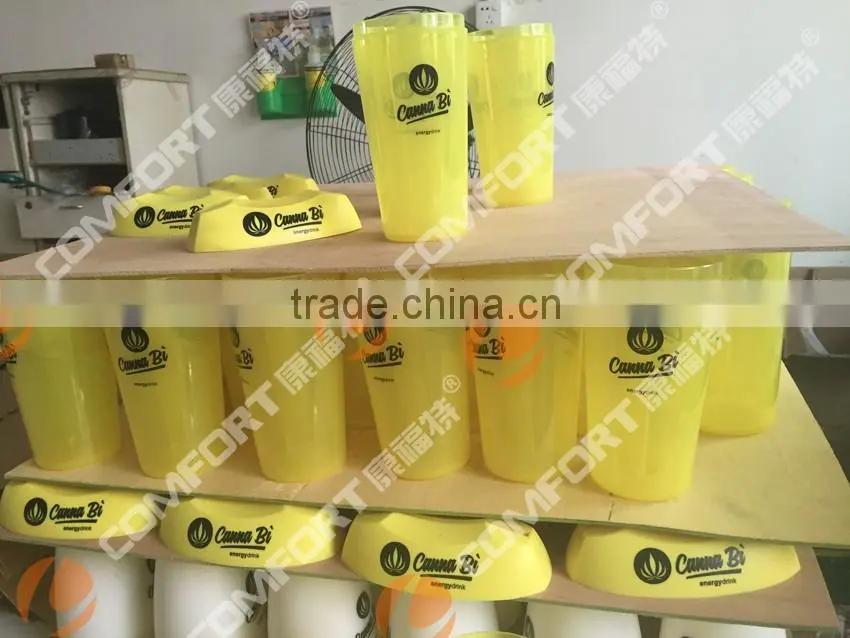 Food-safe 500ML plastic cocktail shaker