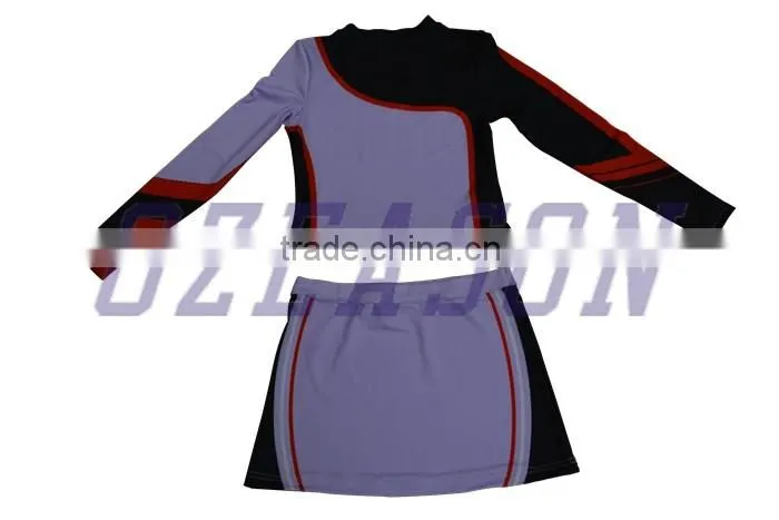 High Quality Spandex Youth Hot Sexy Girls Cheerleading uniforms
