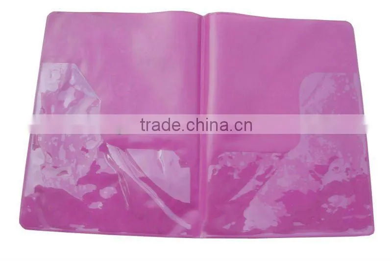 plastic book slipcase