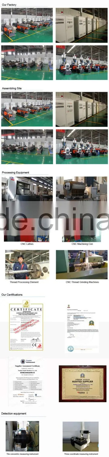 High Quality TSH-65 Strand Pelletizing Extruder