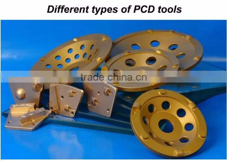 PCD concrete floor diamond cup wheel for epoxy