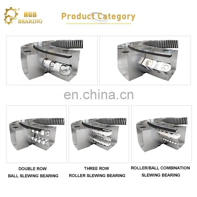 Internal Gear double row ball Slewing Bearing For hyd Marine Deck Crane CCS /ABS/DNV/GL/LR Certificate