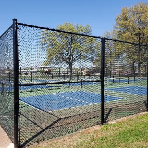 basketball court chain link fence (3)