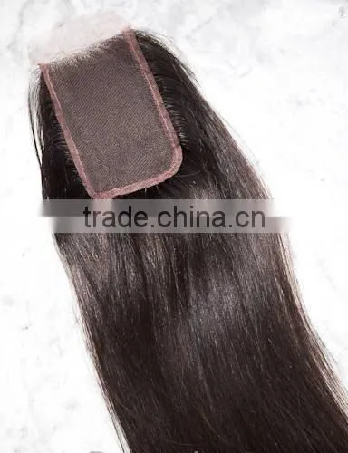 silk top hair piece with knots hidden,hair looks rise from scalp