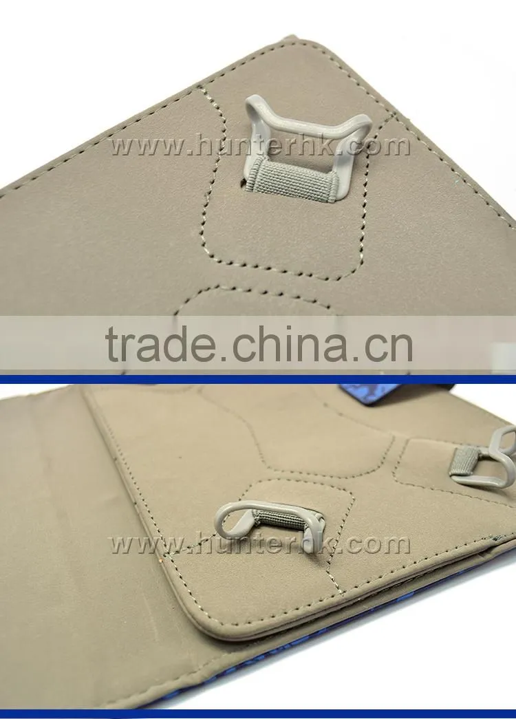 Girly 9-10" Universal Embossed Floral Tablet Case