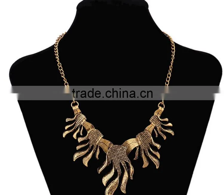 European And American Style Personality Necklace for Lady Fashion Alloy Necklace