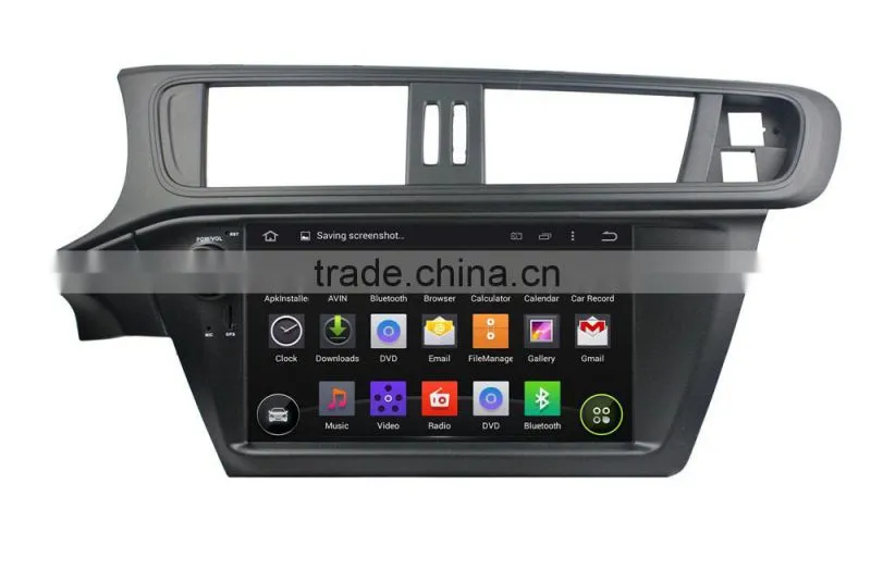 Hot Selling!KLYDE quad core HD car multimedia system for C3 with android 4.4.4