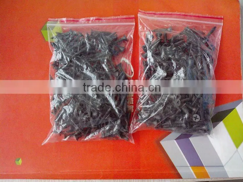 Bugle head Black Phosphated drywall screws factory