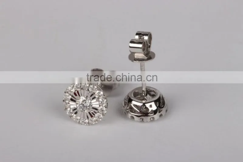 Wholesale New Fashion Silver Malachite Earring