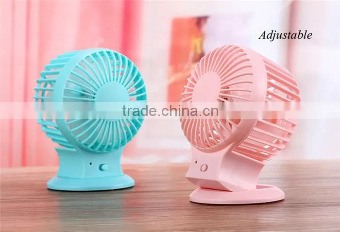 USB mini fan small table fan rechargeable table fan