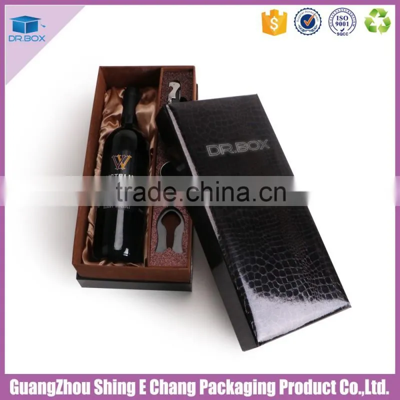 Factory Making Fancy single wine glass box for packaging