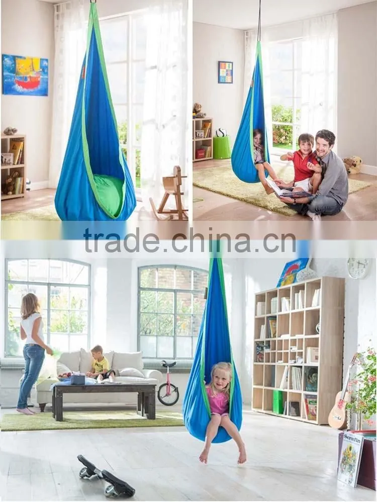 Indoor Outdoor Safety Product For Kids Child Softtextile Old School Hanging Baby Swing