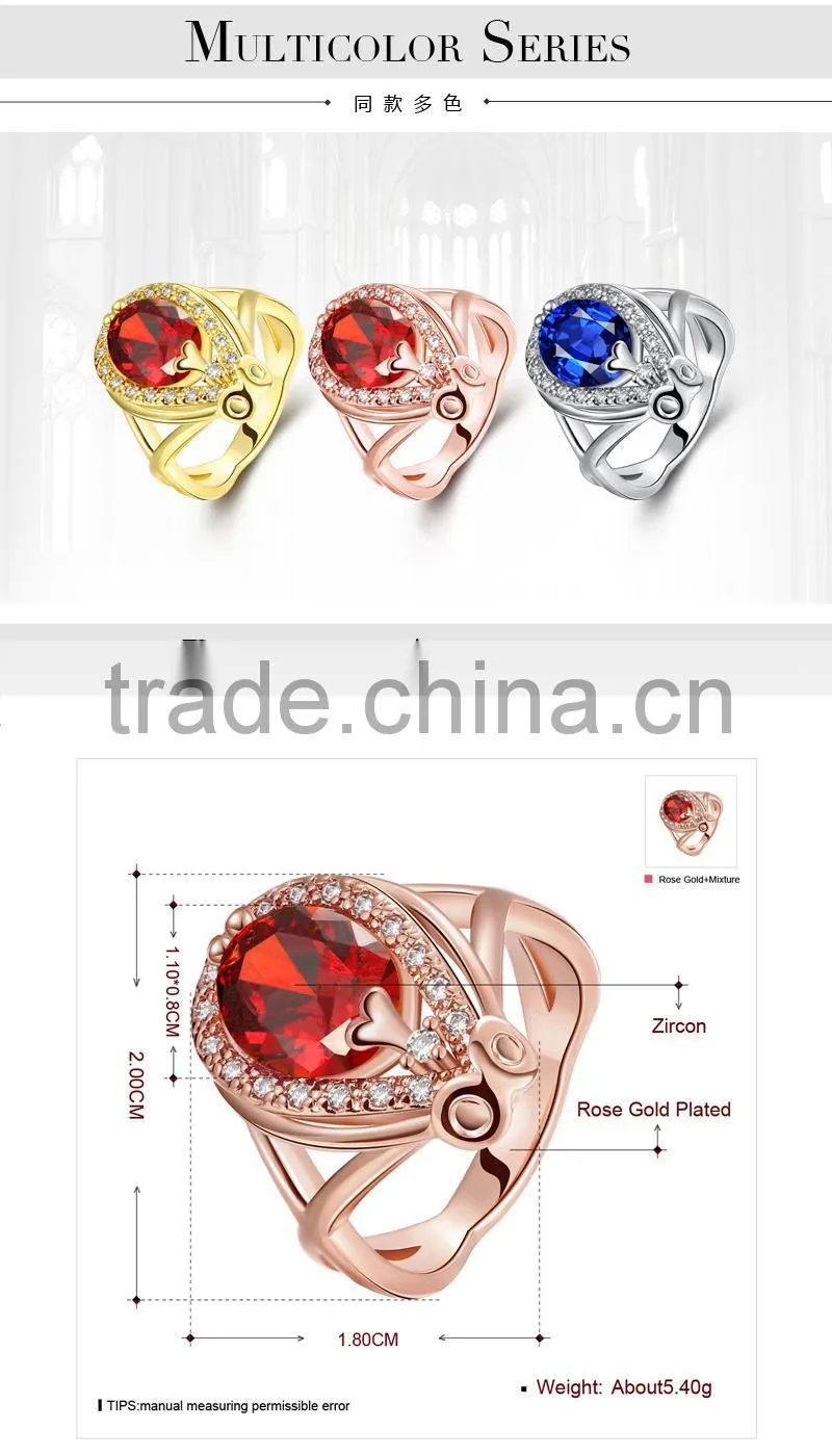 2015 new trendy fashionable fancy gold ring designs for girls with price
