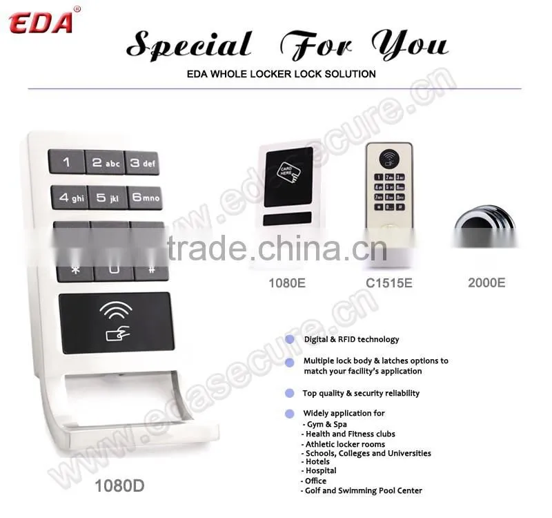2 Years Warranty RFID Password Electronic Cabinet Lock