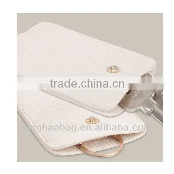 China wholesale cute cheap little key leather wallet genuine leather wallet