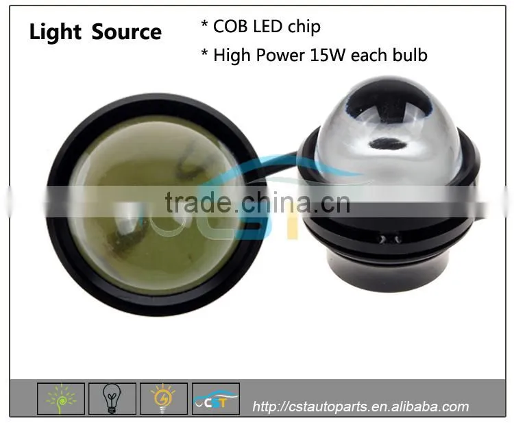 CST LED whole set of 15W Eagle Eye DRL