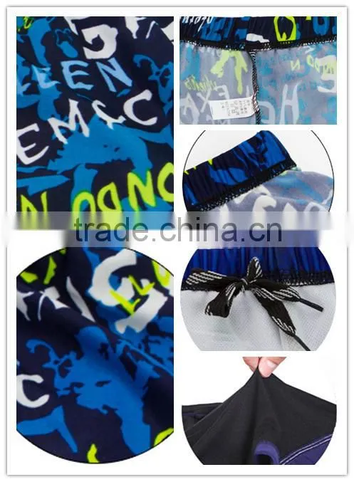Breathable fabric men beachwear