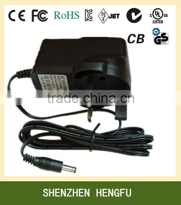 18V 0.3A 0.4A 0.5A 0.6A Travel Charger Power Adapter with UL certificated