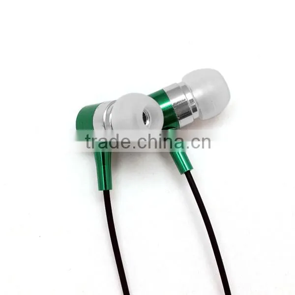 Bright Color Colourful Earphone Good Hand-Feel Metal Earphone Headset Mega Bass