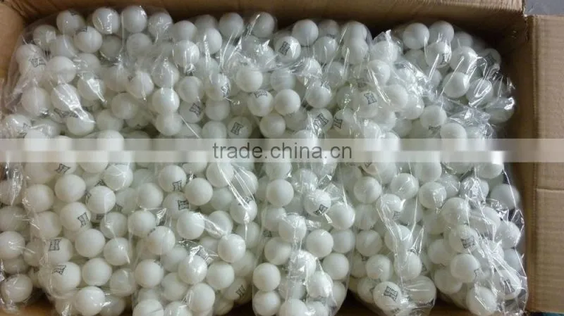 PP Plastic bulk packing 40mm seamless pingpong ball with customized logo printing