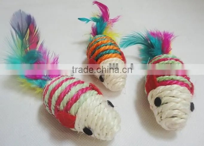 Fish Sisal Cat Toy