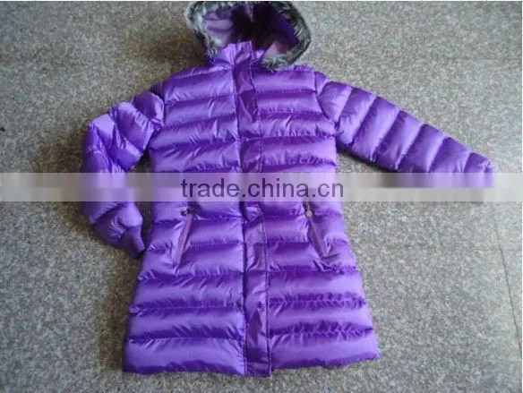 2013 News womens padding winter jackets with PVC coating