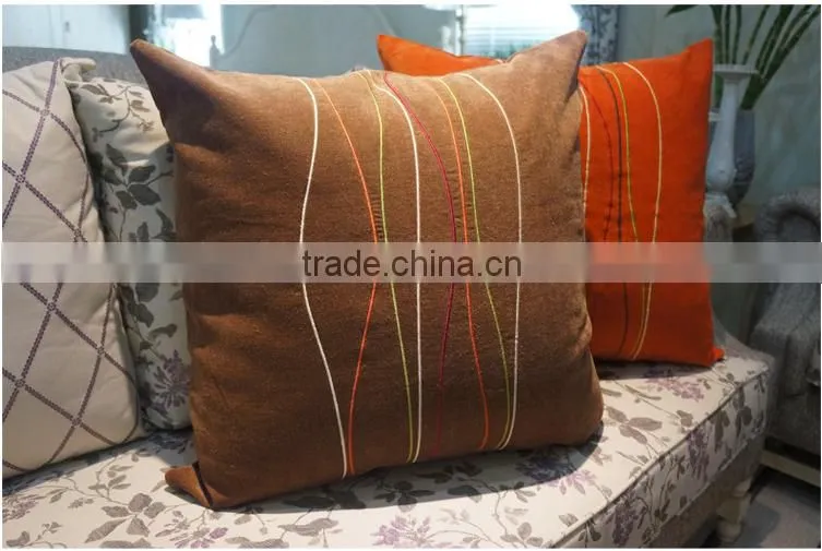 high quality sofa / car cushion and customized throw pillow