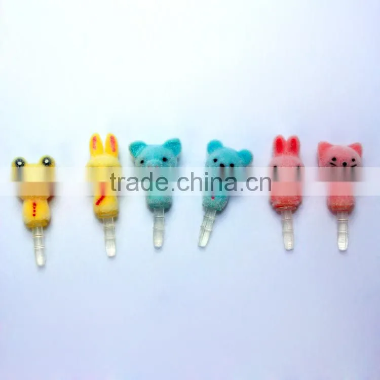 best selling decorative eco-friendly resin anti dust plug charm
