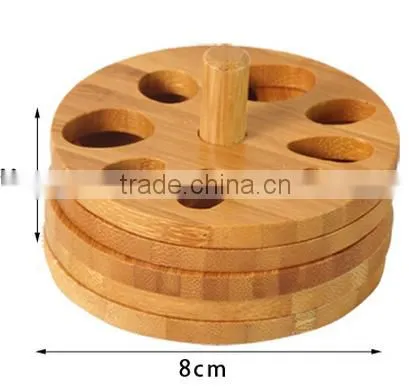 Fashion eco-friendly set of 4 bamboo heating mats for table
