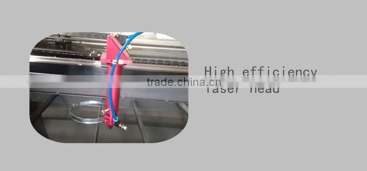 2016 designed hot sale CO2 laser cutting machine for cloth/acrylic/leather of Dowell