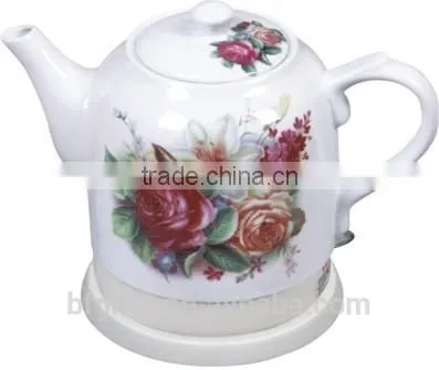 Hot selling ceramic electric custom design hotel kettles -6